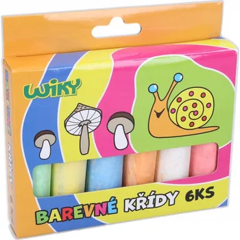 Kresba Křídy chodníkové barevné - 6ks