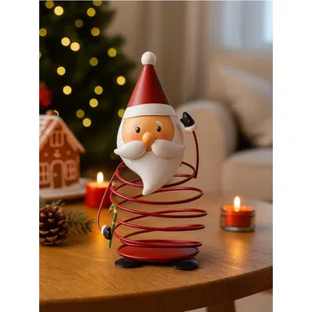 Vánoční dekorace Sinsay - Vánoční stojící dekorace s motivem Santy - červená - 900FQ-33X - 900FQ-33X-ONE