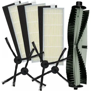 Sada příslušenství pro robotický vysavač HEPA filtry a kartáče pro vysavač ETA komp. s 2512 00070 sada 8ks