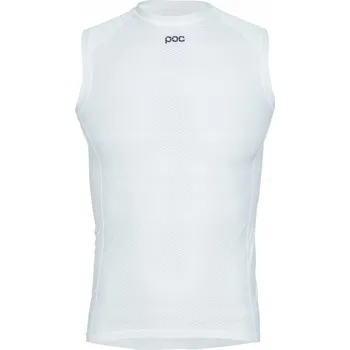 cyklistický dres Cyklistický dres Poc M bílý