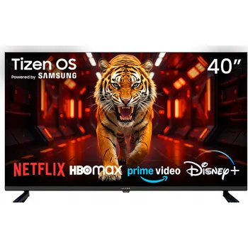 Televizor LED Televize Kiano Elegance 40 Tizen 40" Full HD černá