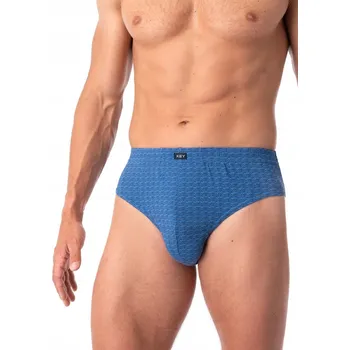 Pánské spodní prádlo Pánské slipy Key Mpc 813 B25 A'2 M-2Xl M modro-námořnické