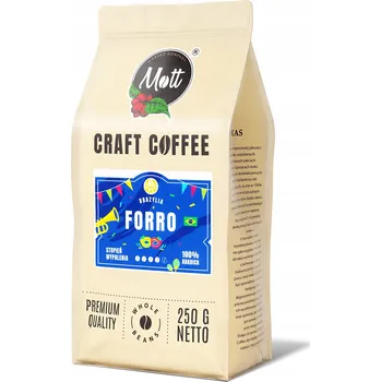 Káva Káva zrnková Arabica Mott Coffee FORRO 250 g