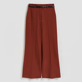 Dámské kalhoty Reserved - Kalhoty s páskem - měděná - 721JC-28X - 721JC-28X-XXL