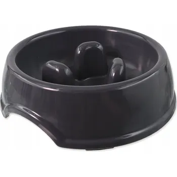 Miska pro psa Jedna plastová miska Dog Fantasy šedá 0,5 l