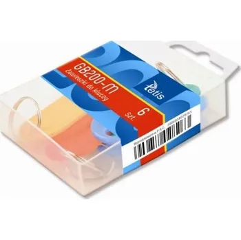 Přívěsky na klíče mix barev 6 ks Tetis