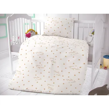 Povlečení Kvalitex Dětské ložní povlečení Stars 95x135, 45x60cm