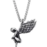 Ocelový přívěsek Anděl strážný - Model BEZ ŘETÍZKU (pouze přívěsek)