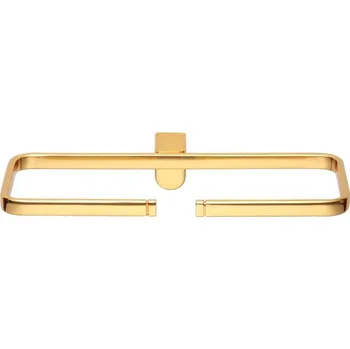 Držák na ručník Kruh na ručník Gusto s potahem 24k zlata