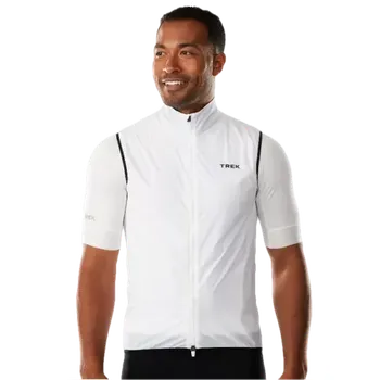 Pánská vesta Trek Circuit větruodolná vesta, bílá - XXL