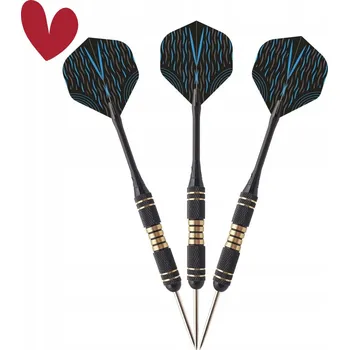 Šipka SADA ŠIPEK NA DART S PŘÍSLUŠENSTVÍM FULL 12 KS BROUSEK / KÁMEN NA SZLIFOWANIA