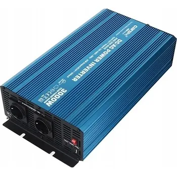 Měnič napětí Měnič napětí Carspa P3000U-12 12V/230V+USB 3000W, čistá sinusovka
