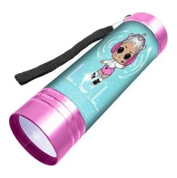 Sport Euroswan Dětská LED baterka LOL růžovo-tyrkysová