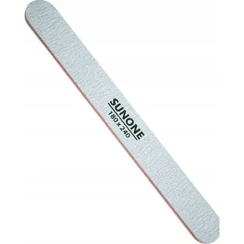 10x rovný pilník SUNONE 180/240 zebra na manikúru