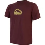 Pánské triko kr.rukáv SENSOR MERINO AIR SUMMIT port red L