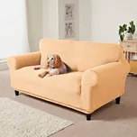 3Pagen Potah na křeslo béžová 80-115 cm, max. 120 cm.