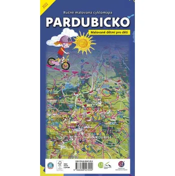 Pardubicko dětem - Ručně malovaná cyklomapa