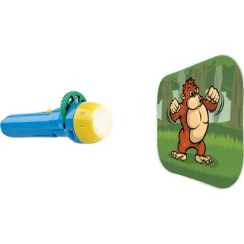 Dětské zboží Kids World Fotoprojektor + svítilna 2v1 ZVÍŘÁTKA