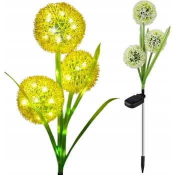 Venkovní osvětlení Solární Lampa Led Okrasný Česnek Led lampa do zahrady s tepelným senzorem B