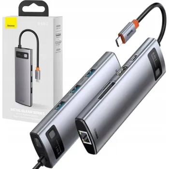 USB hub USB Hub Baseus CAHUB-CV0G 8 portů