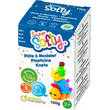 Modelovací hmota MODELOVACÍ HMOTA SUPER-SOFTY 100g MODRÁ