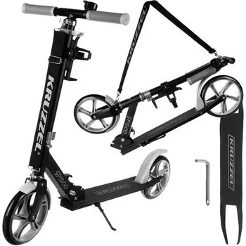 Koloběžka Koloběžka alu skládací šedá, Kruzzel