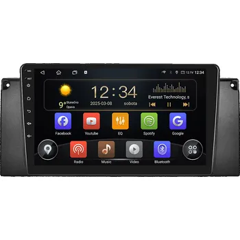 Autorádio T75-UN08M/A7458 Isudar 2DIN autorádio T75-IEV85 Android, BMW E39 / X5 E53