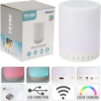 IP kamera Světlo/reproduktor bluetooth 9x9x12cm ABS/PP BÍ