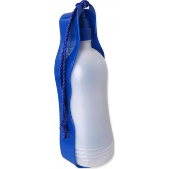 Miska pro psa Skládací (cestovní) plastová miska Dog Fantasy modrá 0,75 l