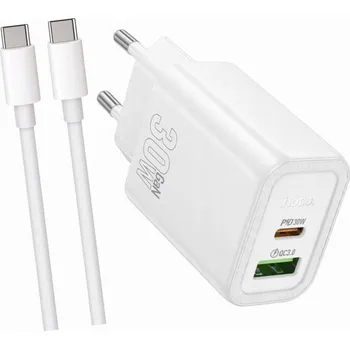 Rychlá USB-C GaN nabíječka 30W s dlouhým 2m kabelem pro Huawei P Smart Z