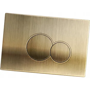 Splachovací tlačítko S7 zlaté pro WC Alcaplast Delfin Alcadrain Onnline