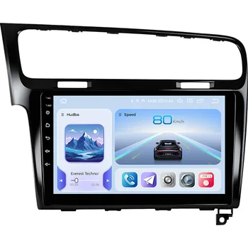 Autorádio IQP-UN08/A7331BLACK Xtrons 2DIN autorádio IQP-XEV68 Android, Volkswagen Golf VII