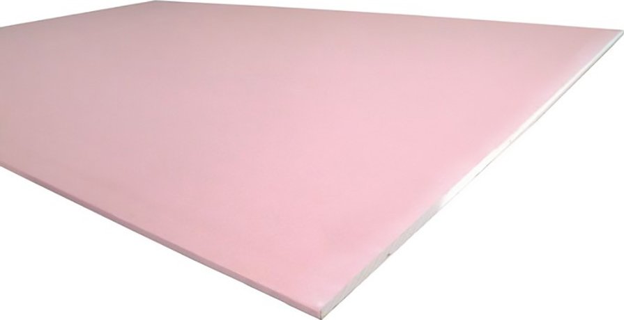 Sádrokartonová deska protipožární růžová Lafarge 12,5 mm (2,5m²) | cena za m²