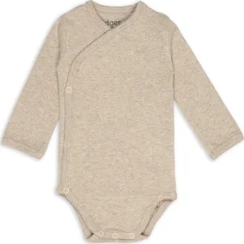 Dětská móda LODGER Body s dlouhým rukávem Melange Beige vel. 80