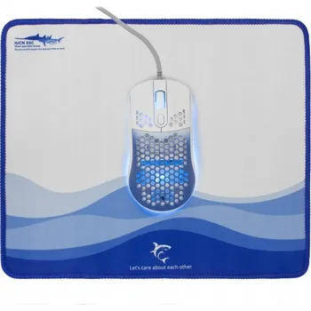 Myš Drátová myš White Shark Megalodon, optický senzor