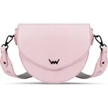 Vuch kabelka z pravé kůže fialová