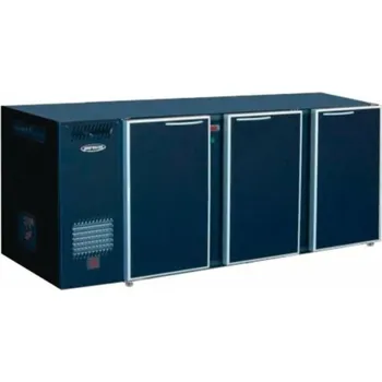 Chladící stůl barový Unifrigor BSXL-188/3DM s agregátem vlevo (3x dveře / 1880 mm)