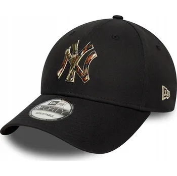 Kšiltovka Kšiltovka New York Yankees New Era MLB Outline Camo 9Forty Černá