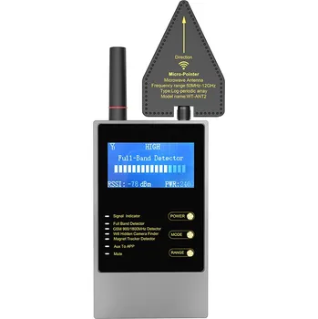 Bezpečnostní detektor Profi detektor GPS lokátorů-GSM odposlechů-kamer-vysílačů-RF signálů
