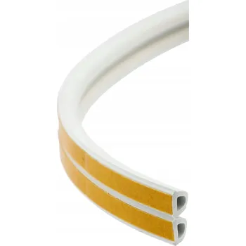 Těsnění do okna a dveří Samolepicí okenní těsnění typ D 6 m bílé Motive 090 209