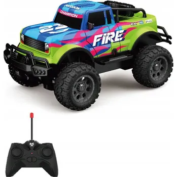 RC model auta RC Auto Fire Light 23 cm - Svítící efekty, ovládání 27MHz, rychlost 10 km/h