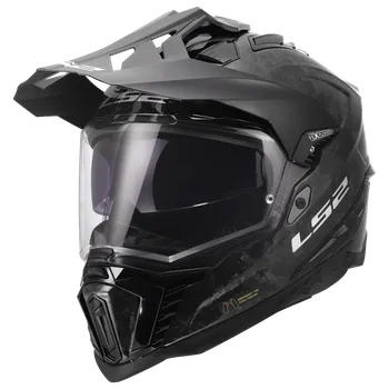 Helma na motorku LS2 MX701 EXPLORER C FORGED CARBON-06 S