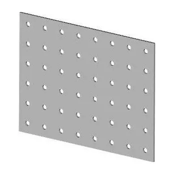 Tesařské kování 03-01 Spojovací deska 80 x 40 ZB / balení 1 ks