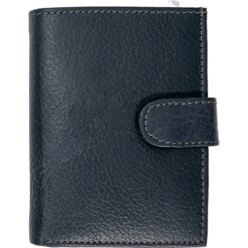 Peněženka Kožená unisex peněženka na karty RFID - námořnická