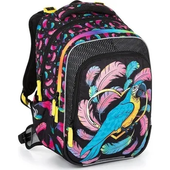 Dětské zboží Bagmaster Školní batoh Beta 23 A Black/pink/blue