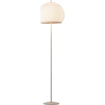 Lampička Vibia LED stojací lampa KNIT, 178 x 45 cm, béžová textilie/kov 6 x 5,9 W LED - Doprava zdarma