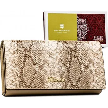 Peněženka Peněženka Peterson PTN SM-411 - béžová