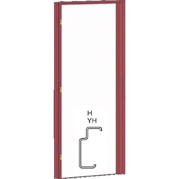 Zárubeň CHADIM Ocelová zárubeň - Klasické zdění typ H 110 š. 1000mm Levá požární odolnost EW/EI30
