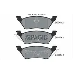 Sada brzdových destiček, kotoučová brzda PAGID T1421N