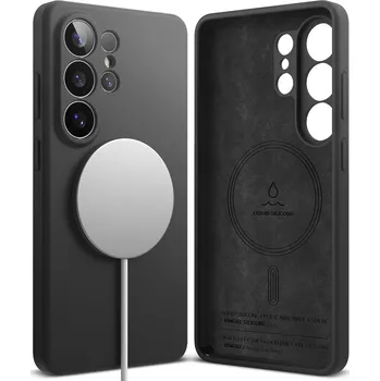 Telefonní příslušenství Ringke - Silicone MagSafe - Samsung Galaxy S26 Ultra - Černá